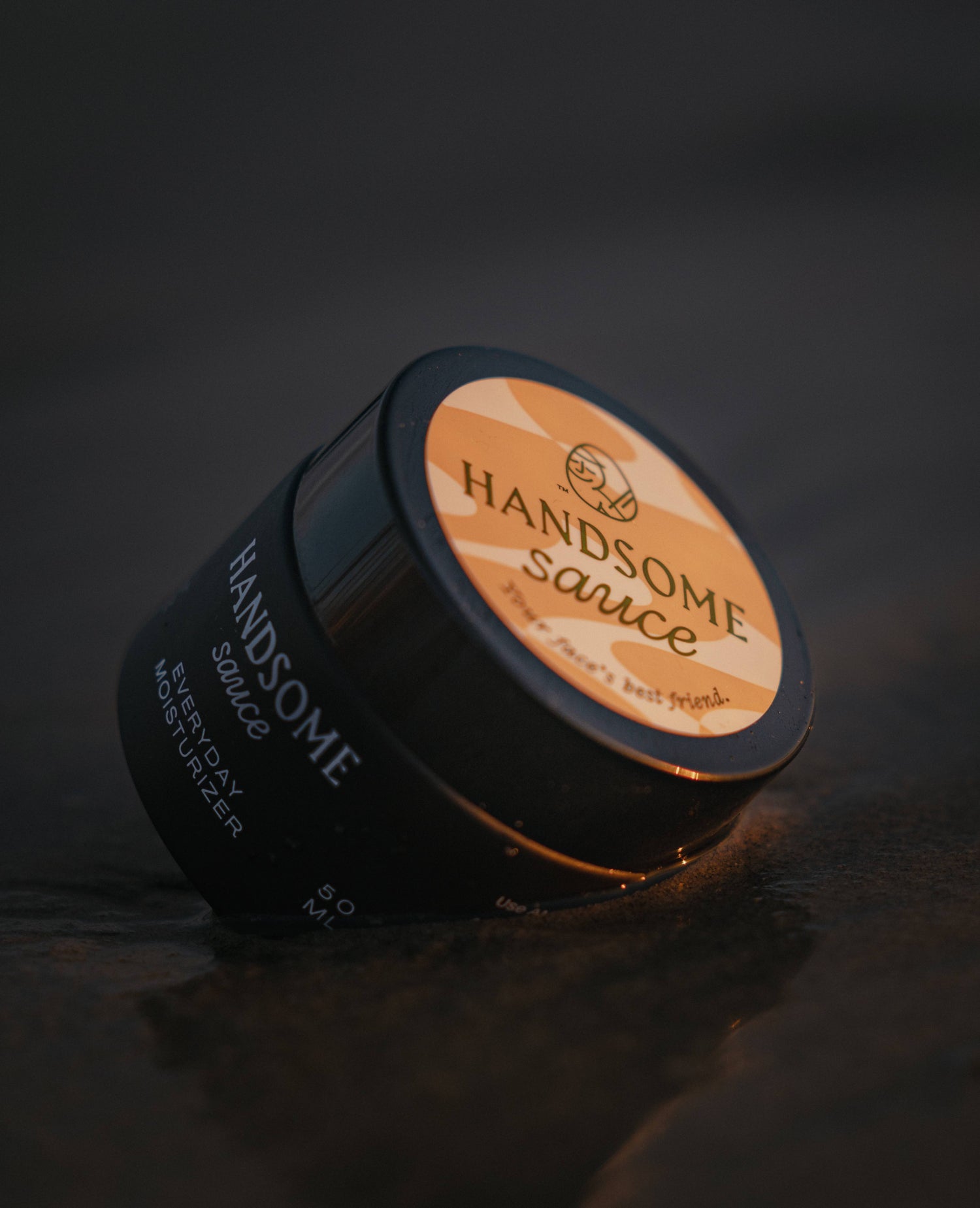 Handsome Sauce mens skincare, highest quality skin care for man. Premium face moisturizer, unscented, non-greasy. organic ingredients. 